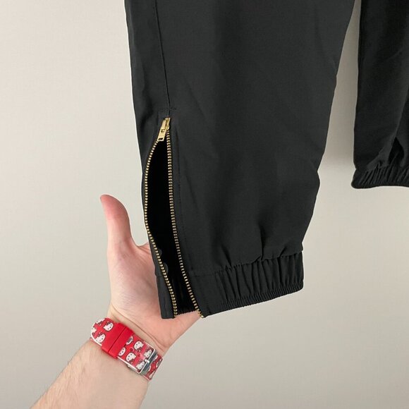 Albion Fit The Jetsetters Black Jogger Pants Size Medium Petite - Picture 5 of 6